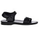 Sandale Romane Negre Unisex din Piele - Arko