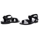 Sandale Romane Negre Unisex din Piele - Arko