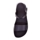 Sandale Romane de vara Piele Naturala Neagra - Jamal Sandale Romane de vara Piele Naturala Neagra - Jamal