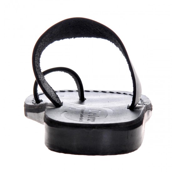 Sandale Romane Casual Piele Naturala Neagra - Ahile Sandale Romane Casual Piele Naturala Neagra - Ahile