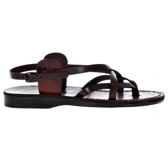 Sandale Romane de vara Piele Maro Unisex - Nessy