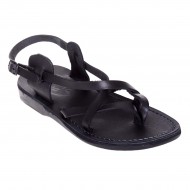 Sandale Romane de vara Piele Neagra Unisex - Nessy Sandale Romane de vara Piele Neagra Unisex - Nessy