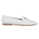 Mocasini Femei Piele Naturala Alba - Arina