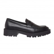 Pantofi Dama Loafers Negri din Piele - Haza