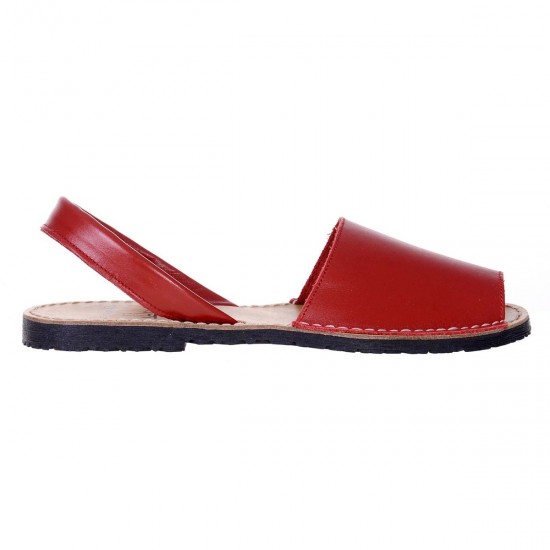 Sandale dama Rosii AVARCA din Piele