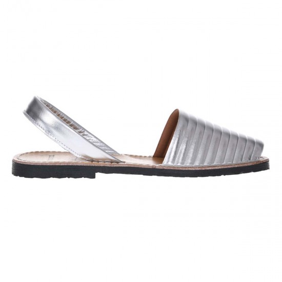 Sandale Argintii AVARCA Piele Naturala - Mira Sandale Argintii AVARCA Piele Naturala - Mira