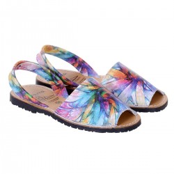 Sandale Multicolore AVARCA Piele Naturala - Amelie
