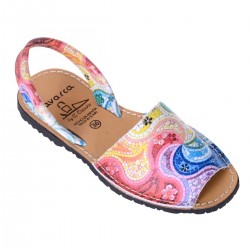Sandale Multicolore AVARCA Piele Naturala - Doris