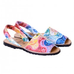 Sandale Multicolore AVARCA Piele Naturala - Doris