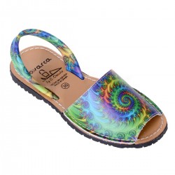 Sandale Multicolore AVARCA Piele Naturala - Leila