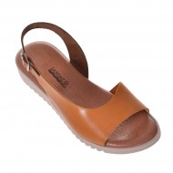 Sandale casual Femei Piele Naturala Galbena - Muna Sandale casual Femei Piele Naturala Galbena - Muna