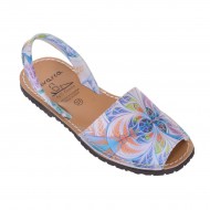 Sandale Multicolore AVARCA Piele Naturala - Manju