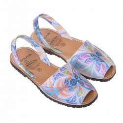 Sandale Multicolore AVARCA Piele Naturala - Manju