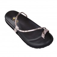 Sandale Dama cu Imprimeu Maro - Miriam Sandale Dama cu Imprimeu Maro - Miriam