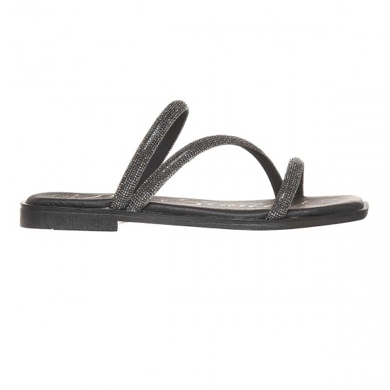 Sandale Dama Negre Piele Naturala - Alma Sandale Dama Negre Piele Naturala - Alma