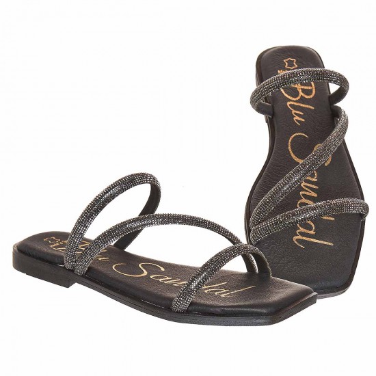 Sandale Dama Negre Piele Naturala - Alma Sandale Dama Negre Piele Naturala - Alma