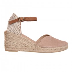 Sandale femei talpa ortopedica Piele Intoarsa Nude Roze - Kisa
