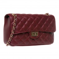 Geanta dama de umar Piele Bordo - Dalina